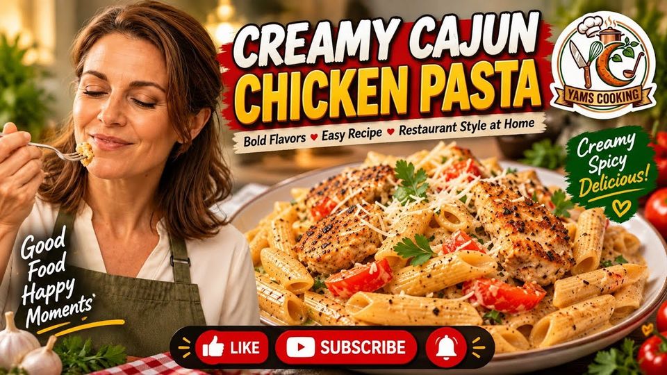 Creamy Cajun Chicken Pasta